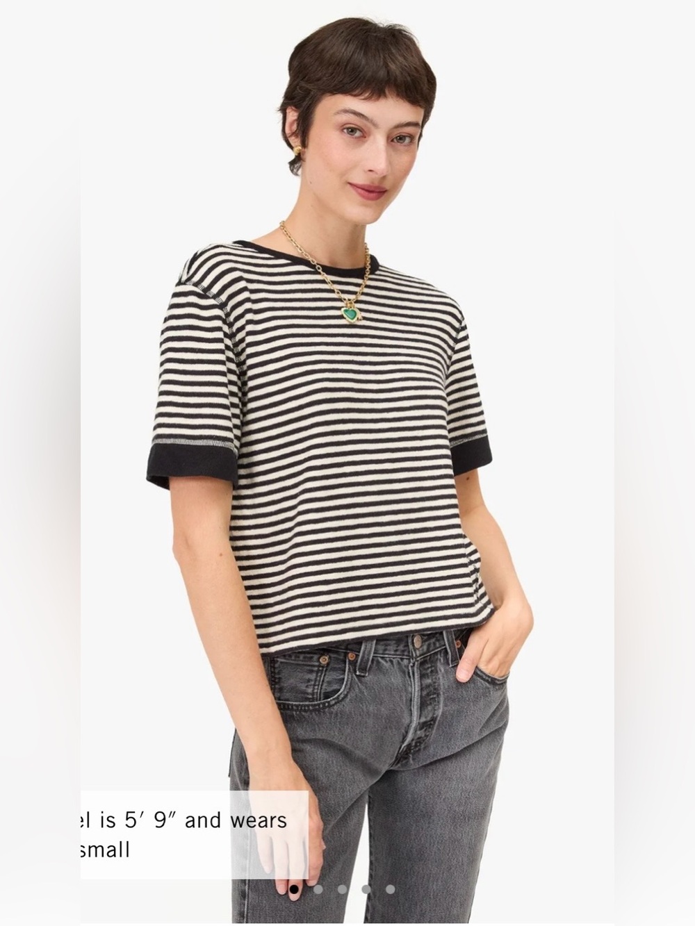 Clare V. Le Bateau T-shirt, size S/P